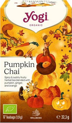 Pumpkin Chai Yogi Tea (Kõrvitsa Chai tee)