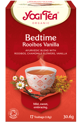 Bedtime Rooibos Vanilla Yogi Tea (Rooibosi ja Vanilje Öötee)