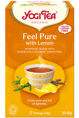 Feel Pure with Lemon Yogi Tea