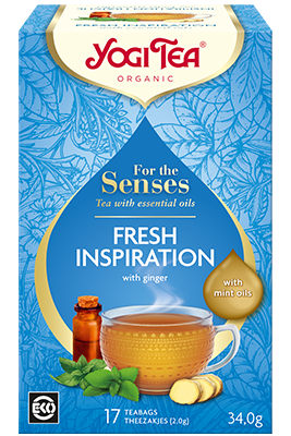 Fresh Inspiration Yogi Tea (Värske inspiratsiooni tee)