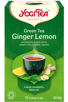 Green Tea Ginger Lemon Yogi Tea organic