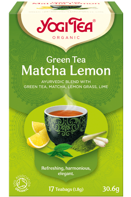 Green Tea Matcha Lemon Yogi Tea organic