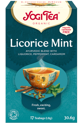 Licorice Mint Yogi Tea (Lagritsa mündi tee)