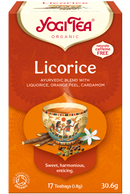 Licorice Yogi Tea (Lagritsa tee)