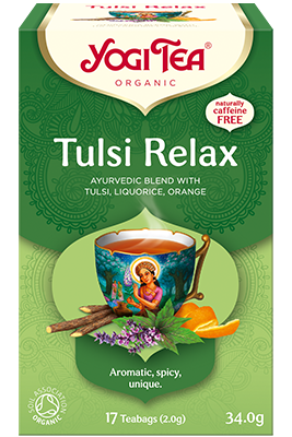 Tulsi Relax Yogi Tea (Tulsi lõdvestav tee)