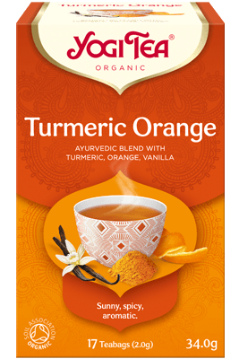 Turmeric Orange Yogi Tea (Kurkumi apelsini tee)